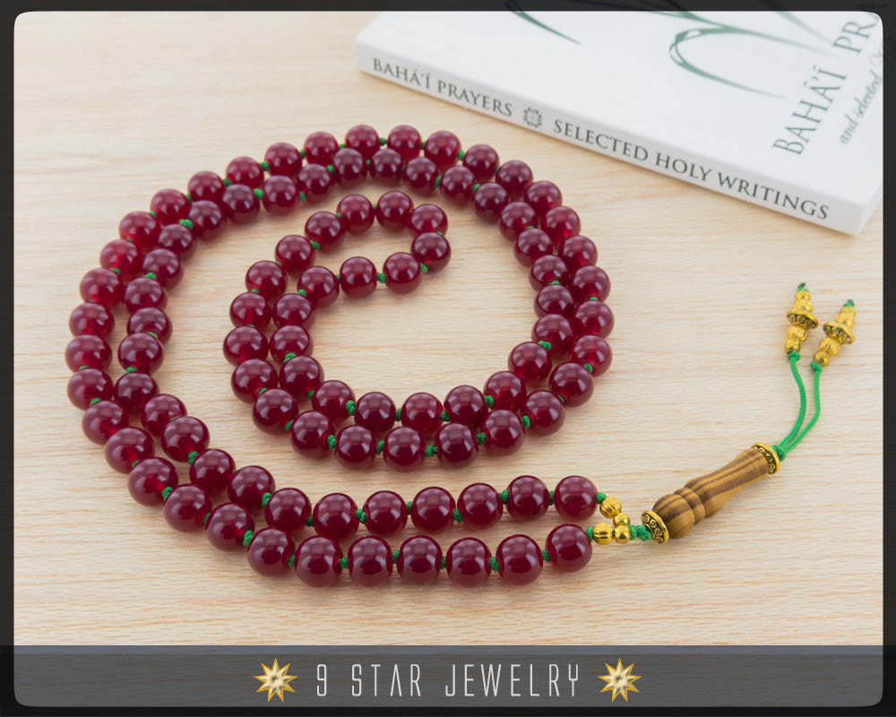 Glass Crystal Prayer Beads 9 Star Jewelry