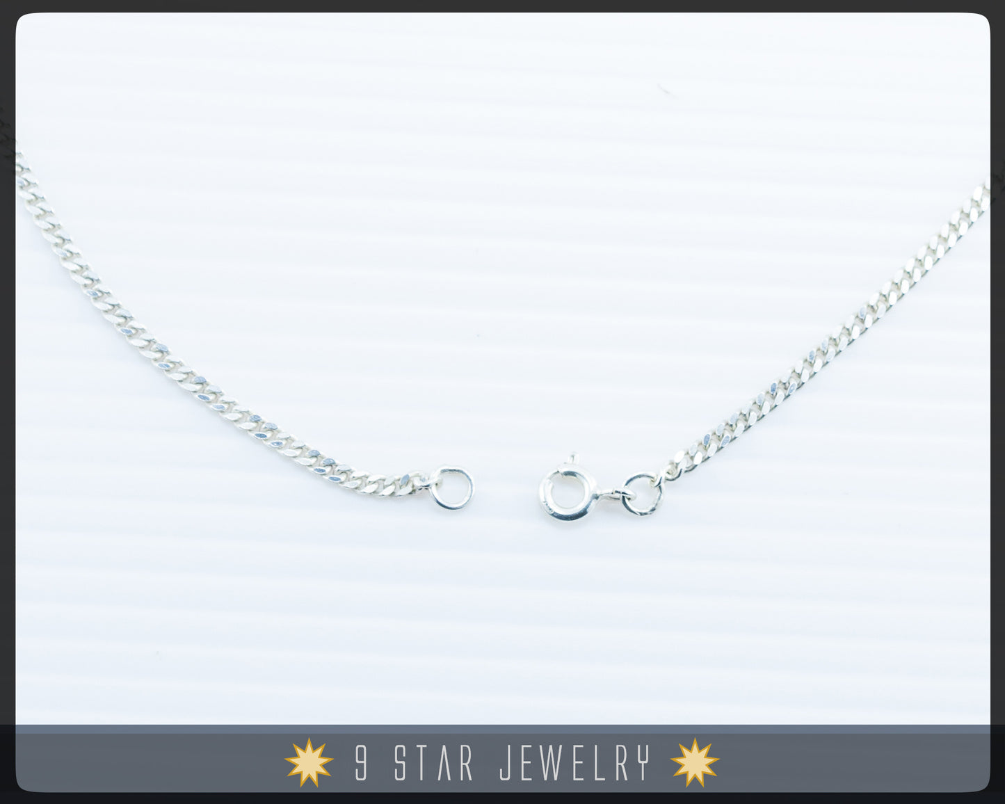 Sterling Silver 20" Curb Chain Necklace
