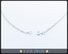 Load image into Gallery viewer, Sterling Silver 20&quot; Curb Chain Necklace