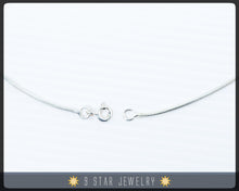 Load image into Gallery viewer, Sterling Silver 16&quot; Snake Chain Necklace