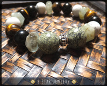 Load image into Gallery viewer, Baha&#39;i Prayer Beads Bracelet - Calming Beads - (Alláh-u-Abhá) &quot;The Noble Soul&quot; BPB46