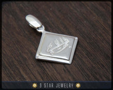 Load image into Gallery viewer, BPS6 - 925 Sterling Silver Baha&#39;i Greatest Name Pendant bahai
