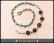 Load image into Gallery viewer, Baha&#39;i Prayer Beads 5x19 (Alláh-u-Abhá) &quot;Solidity&quot; - BPB9