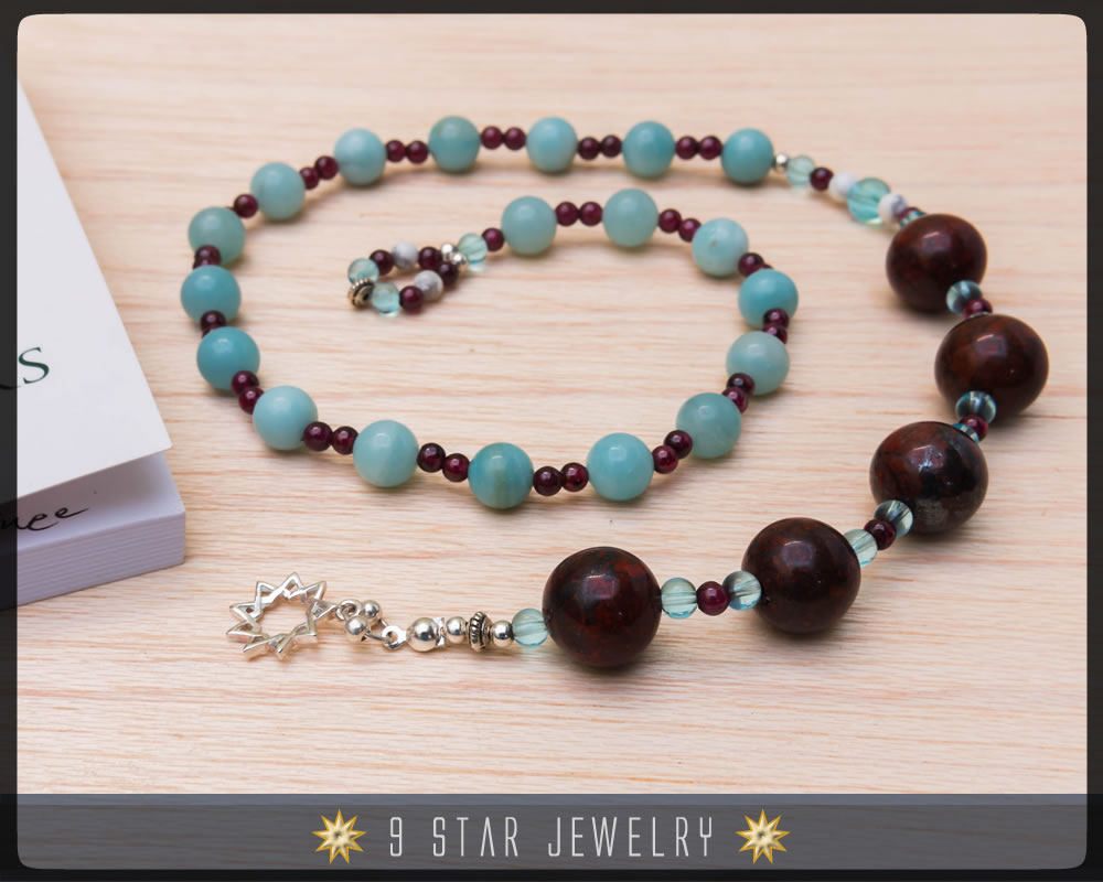 Baha'i Prayer Beads 5x19 (Alláh-u-Abhá) "Solidity"
