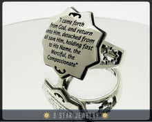 Load image into Gallery viewer, Re-Sizable Sterling Silver Baha&#39;i Burial Ring- BBR1