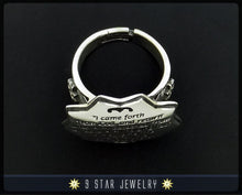 Load image into Gallery viewer, Re-Sizable Sterling Silver Baha&#39;i Burial Ring- BBR1