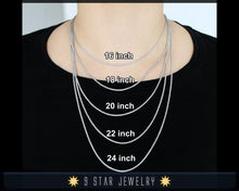 Load image into Gallery viewer, Sterling Silver 18&quot; Snake Chain Necklace